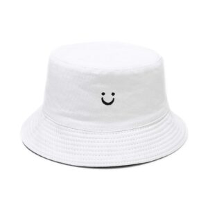 OCTEEN Bucket Hat Travel Bucket Hat 100% Cotton Sun Hat Unisex Beach Cap for Men Women Kid