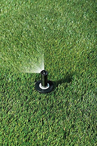 Rain Bird 1802QDSPRS Pressure Regulating (PRS) Professional Dual Spray Pop-Up Sprinkler, 90° Quarter Circle Pattern, 8' - 15' Spray Distance, 2" Pop-up Height , Black