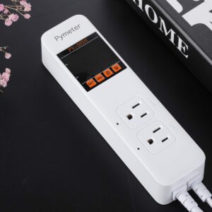 Temperature and Humidity Controller Reptile Mushroom Greenhouse Thermostat Pre Wired Dual Controlled Outlets Heater Fridge Humidifier Dehumidifier