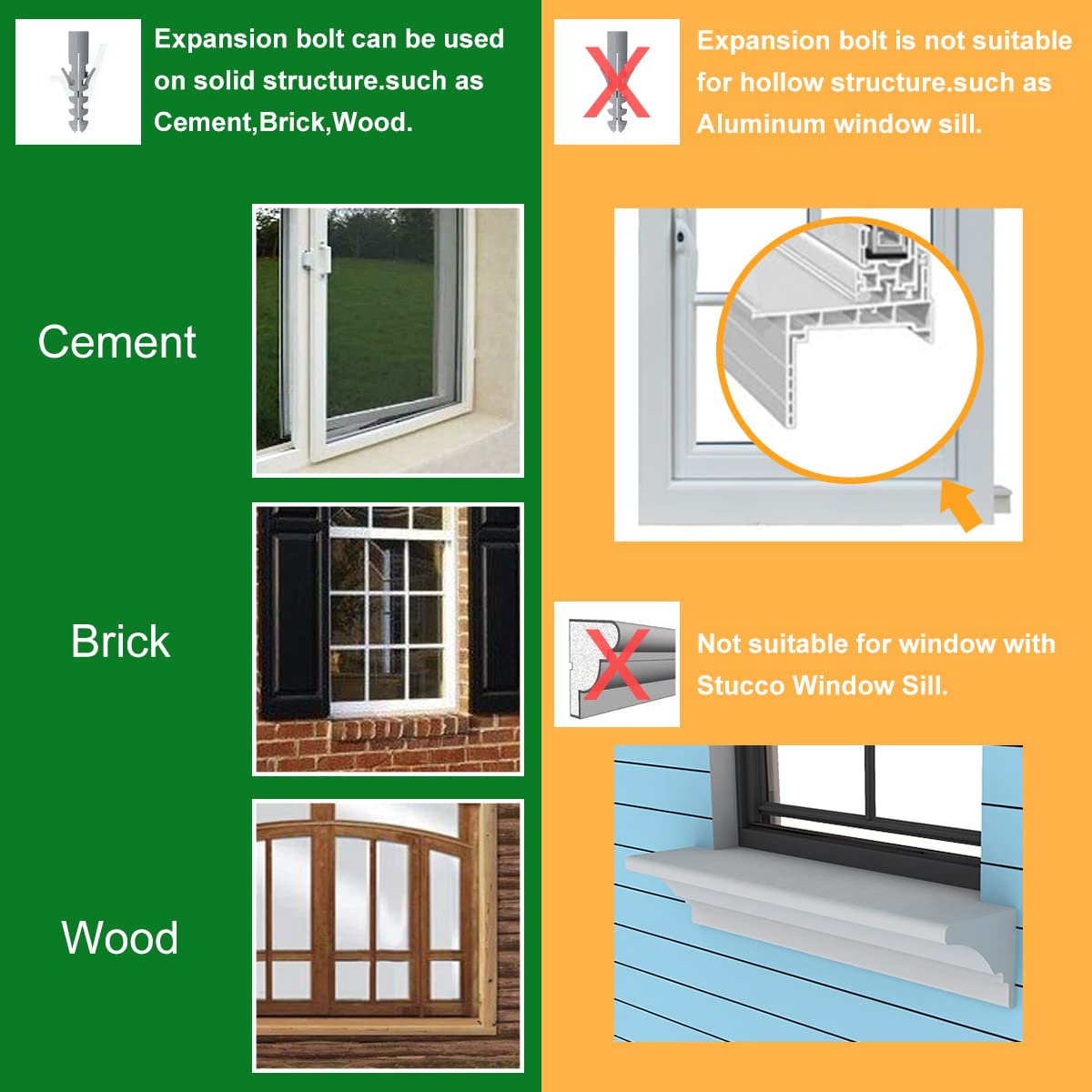 Forestchill Window Air Conditioner Bracket, Heavy Duty Window AC Support Bracket with 2 Arms, Universal Fit 5,000 to 22,000 BTU A/C Units, Up to 200 lbs