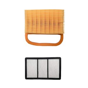 (1 Set) TS420 Air Filter with Pre Filter Fit for STIHL TS420 TS410 Lawn Mowers Compatible with 4238 141 0300, 4238 140 4401, 4238-140-1800