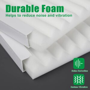 Forestchill Window Air Conditioner Side Panels, Universal Window AC Insulation Foam Panels, Pack of 2 Insulated Window AC Side Panels, 17 x 9 x 7/8 inches