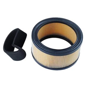 oakten replacement air filter for kohler 235116 and 235116-s (pre filter included)