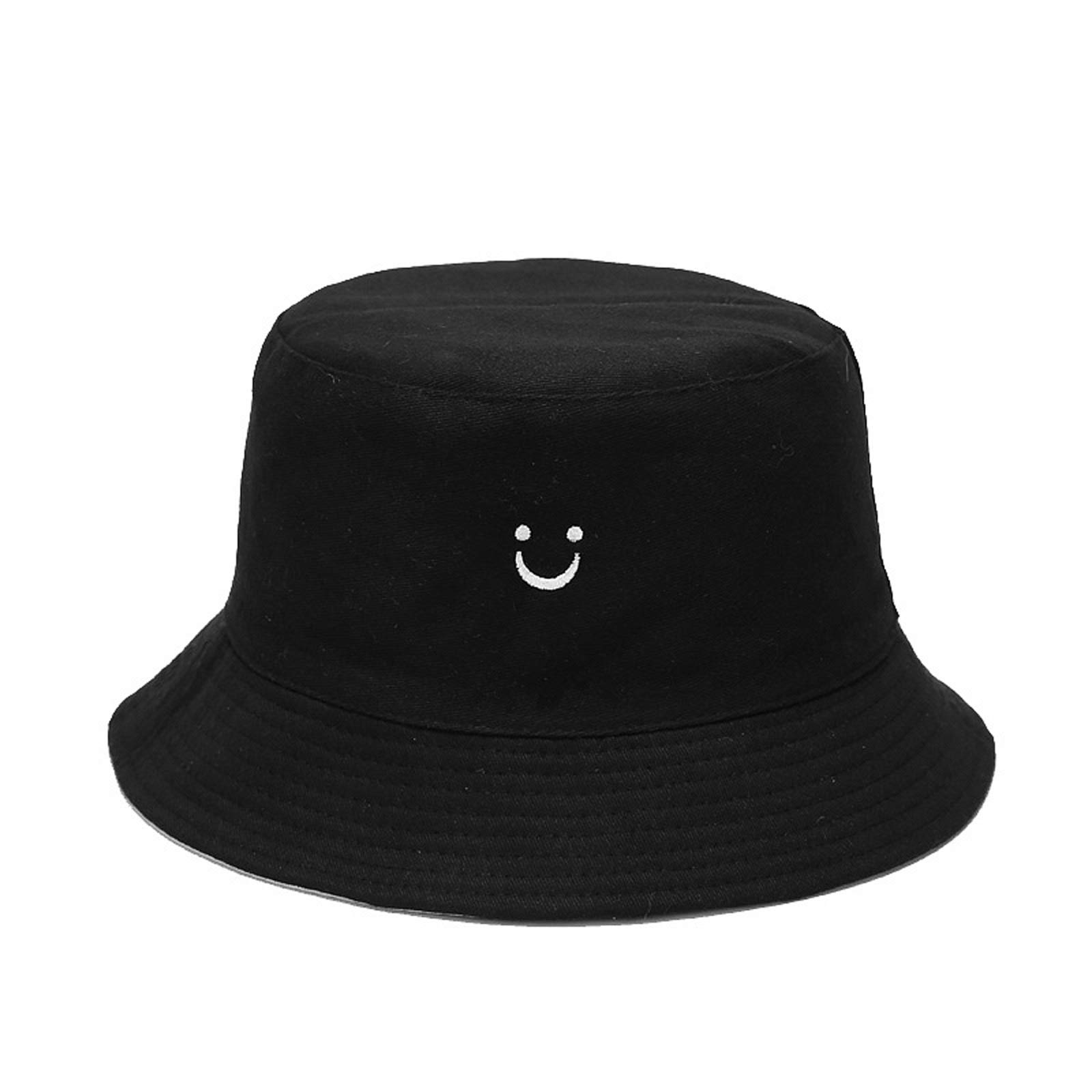 OCTEEN Bucket Hat Travel Bucket Hat 100% Cotton Sun Hat Unisex Beach Cap for Men Women Kid