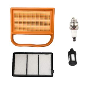 (1 set) ts420 air filter with pre filter fit for stihl ts420 ts410 lawn mowers compatible with 4238 141 0300, 4238 140 4401, 4238-140-1800