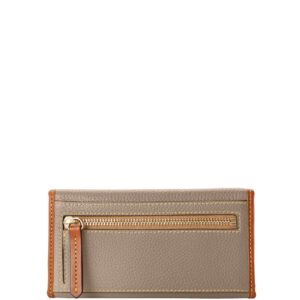 Dooney & Bourke Wallet, Pebble Grain Continental Clutch Wallet - Taupe