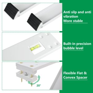 Forestchill Window Air Conditioner Bracket, Heavy Duty Window AC Support Bracket with 2 Arms, Universal Fit 5,000 to 22,000 BTU A/C Units, Up to 200 lbs