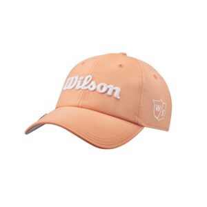 WILSON Pro Tour Women's Golf Hat - Peach/White