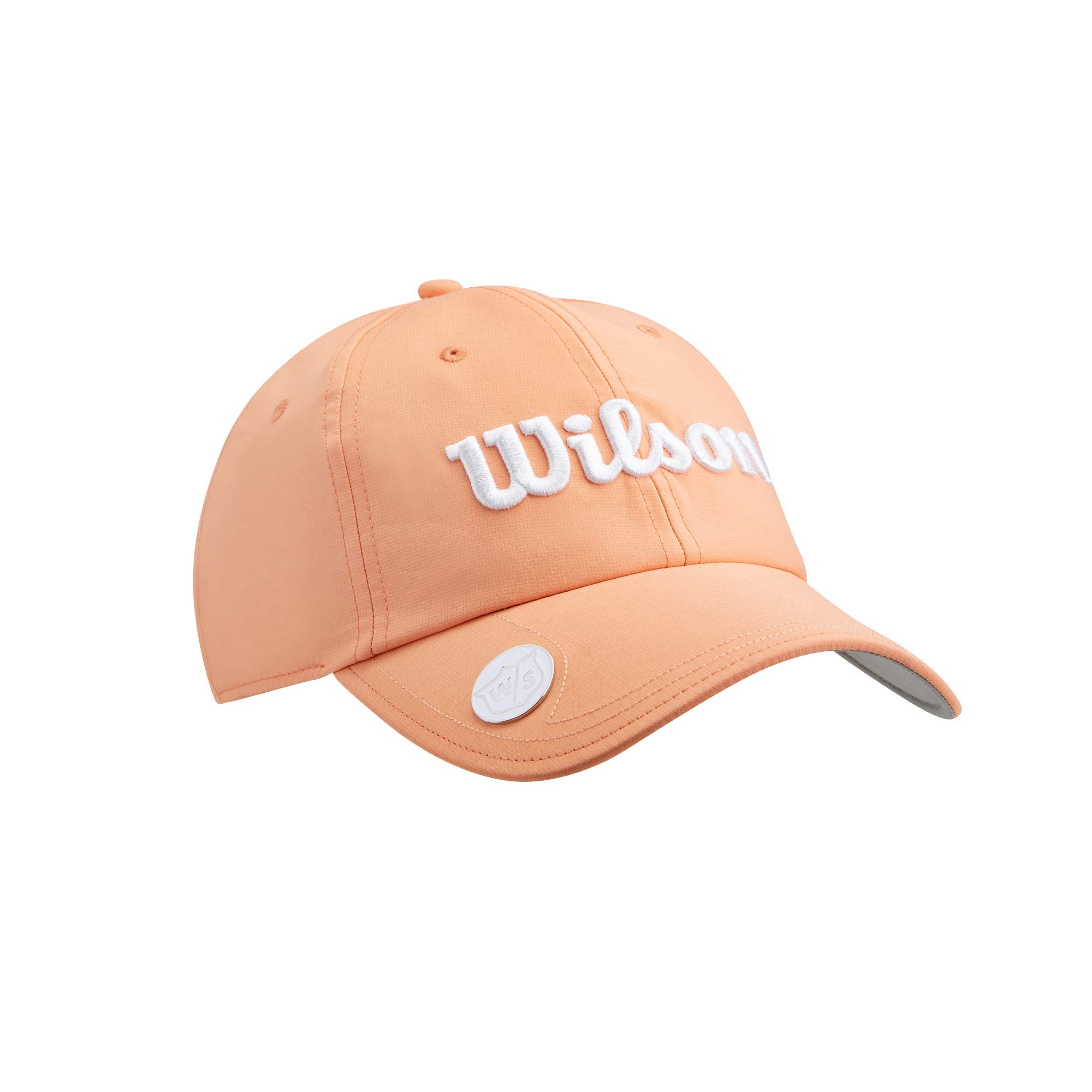 WILSON Pro Tour Women's Golf Hat - Peach/White