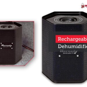 Hornady Reusable Canister Dehumidifier 1500G, 95906 - Portable, Easy to Use Moisture Absorbers for Gun Safes & Cabinets - Prevent Moisture Damage for Gun Safe Accessories, Firearms in Your Gun Vault