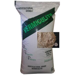 pvp medium vermiculite – professional grade – excellent soil conditioner - medium granule – 103 quarts - 4 cubic foot