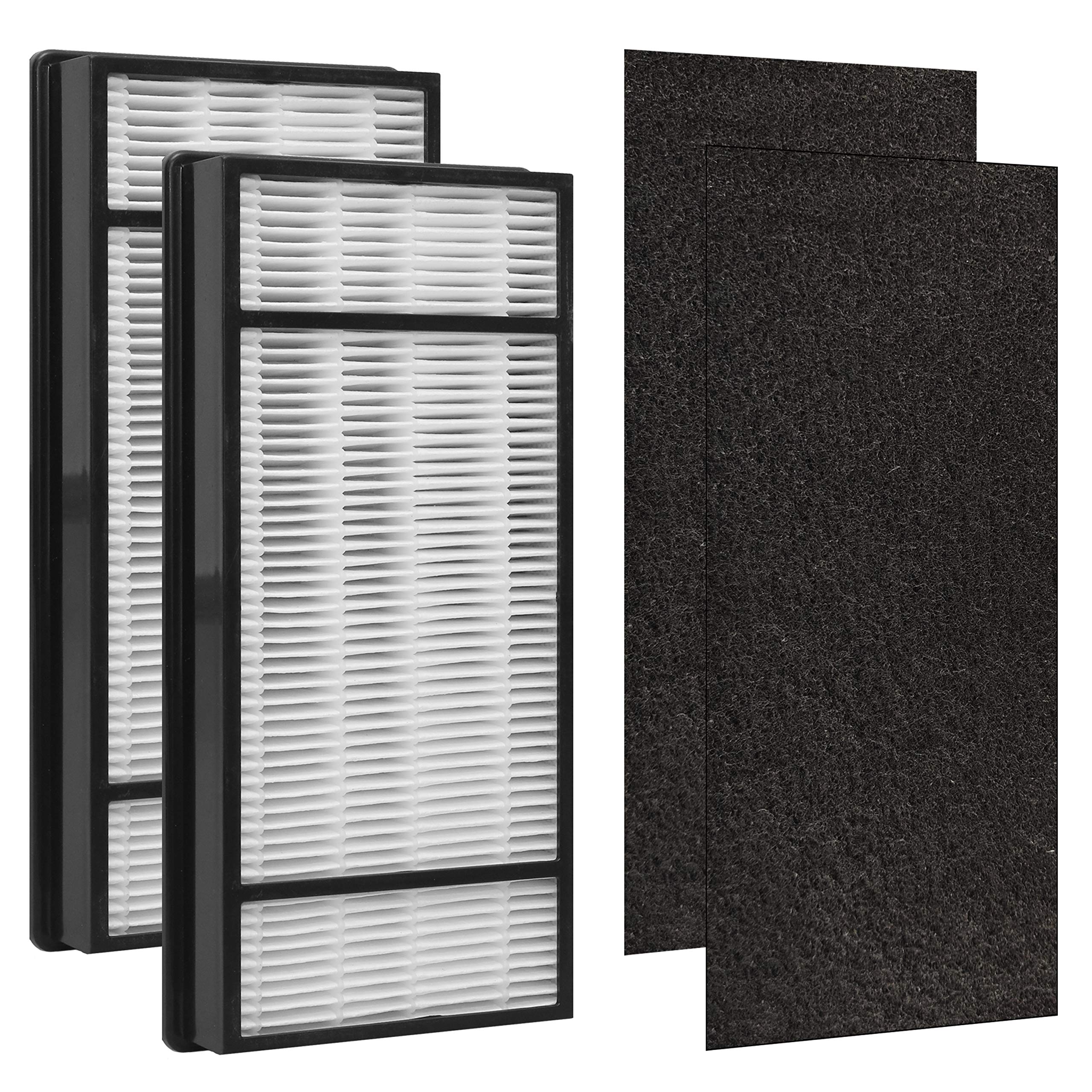 Nyingchi HRF-H1 HEPA Filter,Compatible with Honeywell HPA050, HPA060,HPA150, HPA160, HHT055 and HHT155 Air Purifier.Part # HRF-H1, HRF-H2 and H Filter, 2-Pack