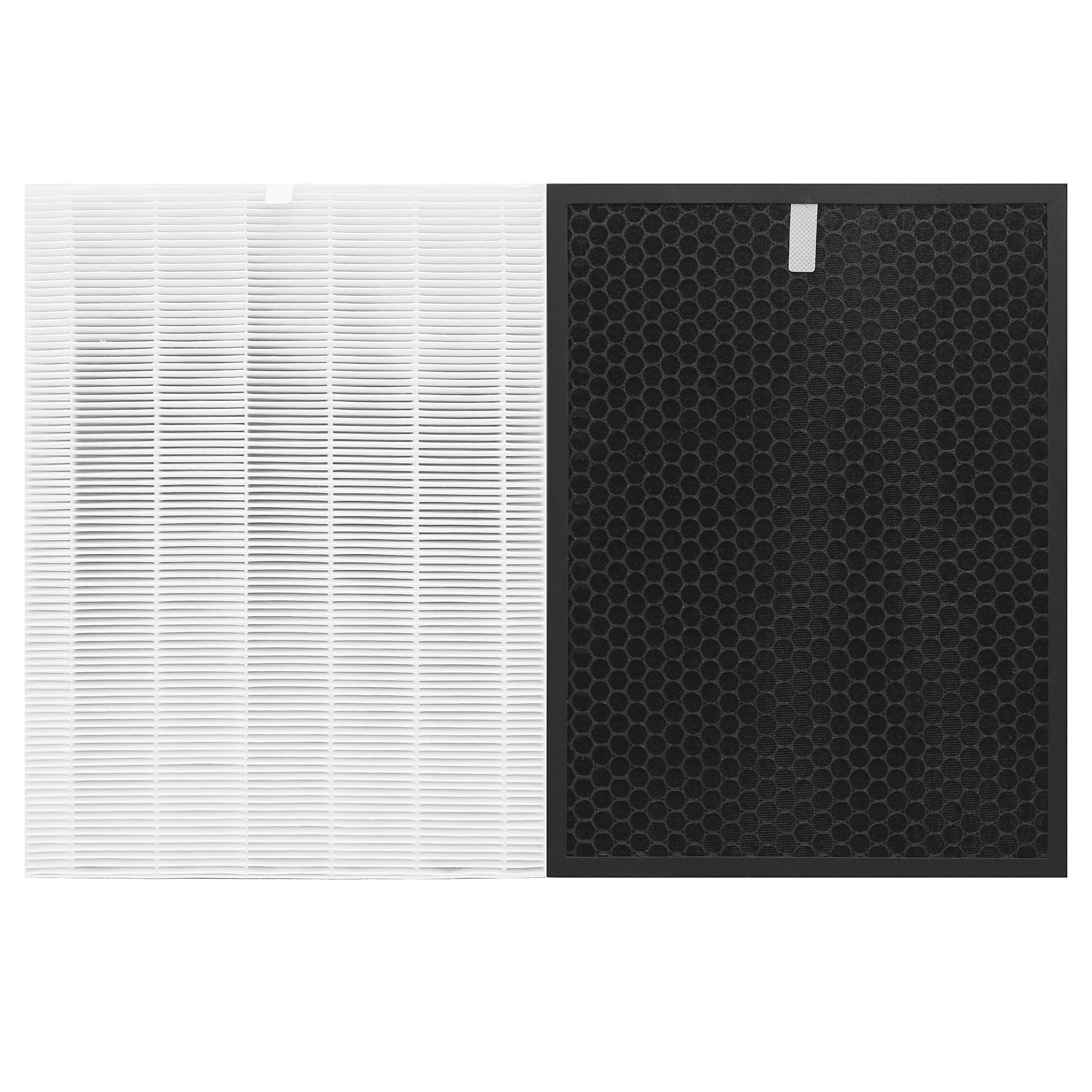 WOCASE HR900 Filter Replacement Filter T Set Compatible with Winix HR900 Ultimate Pet Air Purifier, True HEPA Filter+ Activated Carbon Filter,Part Number 1712-0093-00/Filter T&1712-0094-00/ Filter U