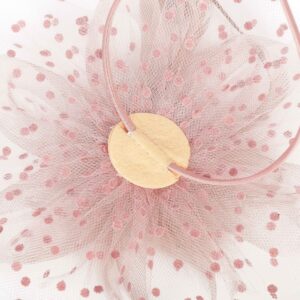 Zivyes Blush Pink Fascinators Hat for Women Tea Party Headband Kentucky Derby Wedding Cocktail Flower Mesh Feathers Hair Clip