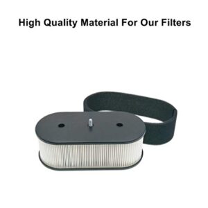 MOWFILL 11013-7031 Air Filter with 11013-7025 Pre Filter Replace for Kawasaki 11013-7026 John Deere M151769 Fits Kawasaki 11013-7026 FH580V FH381V FH430V Lawn Mower