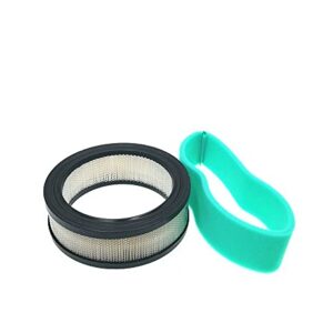 MOWFILL 2 Pack 235116 Air Filter With 237421 Pre Filter Replace Kohler 235116-S,25 883 03,25 883 03-S,John Deere AM31400,Tecumseh 32008 Fits Kohler K241 K301 K321 K482 K161 K181NL M8 M10 M12 Engine