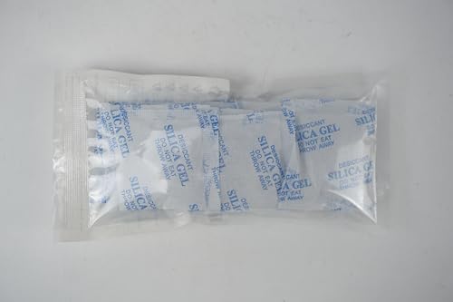 10 Packets 10 Gram Silica Gel Desiccant Pockets Bags Packs Absorber Dehumidifiers