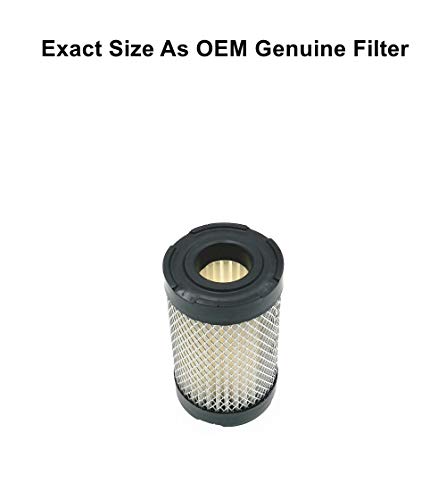 MOWFILL 4 Pack 35066 Air Filter Replace for Tecumseh 740019B 740095 Craftsman 33342 63087A Lesco 050128 Fits Tecumseh ECV100 LEV90 LEV100 LEV115 OVRM60 TC300, ECV, LEV115, ECV120, H30, 35 & TVS