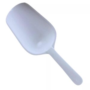 maryland white sovereign plastic ice scoop (1 pc.) - premium plastic scoop, perfect serveware for ice cream, popcorn & snacks