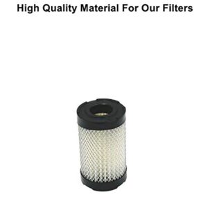 MOWFILL 4 Pack 35066 Air Filter Replace for Tecumseh 740019B 740095 Craftsman 33342 63087A Lesco 050128 Fits Tecumseh ECV100 LEV90 LEV100 LEV115 OVRM60 TC300, ECV, LEV115, ECV120, H30, 35 & TVS