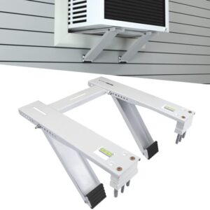 Daisypower Window AC Support Brackets,Up to 200lbs,Fits 9000 to 24000 BTU Air Conditioner Units,Heavy Duty 2 Arms Stable Structure