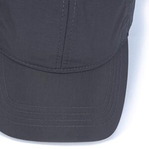 Oversize XXL Quick Dry Baseball Cap,Low Profile UPF Dad Hat,Adjustable Large Running Hats for Big Head 23.5"-25.5"