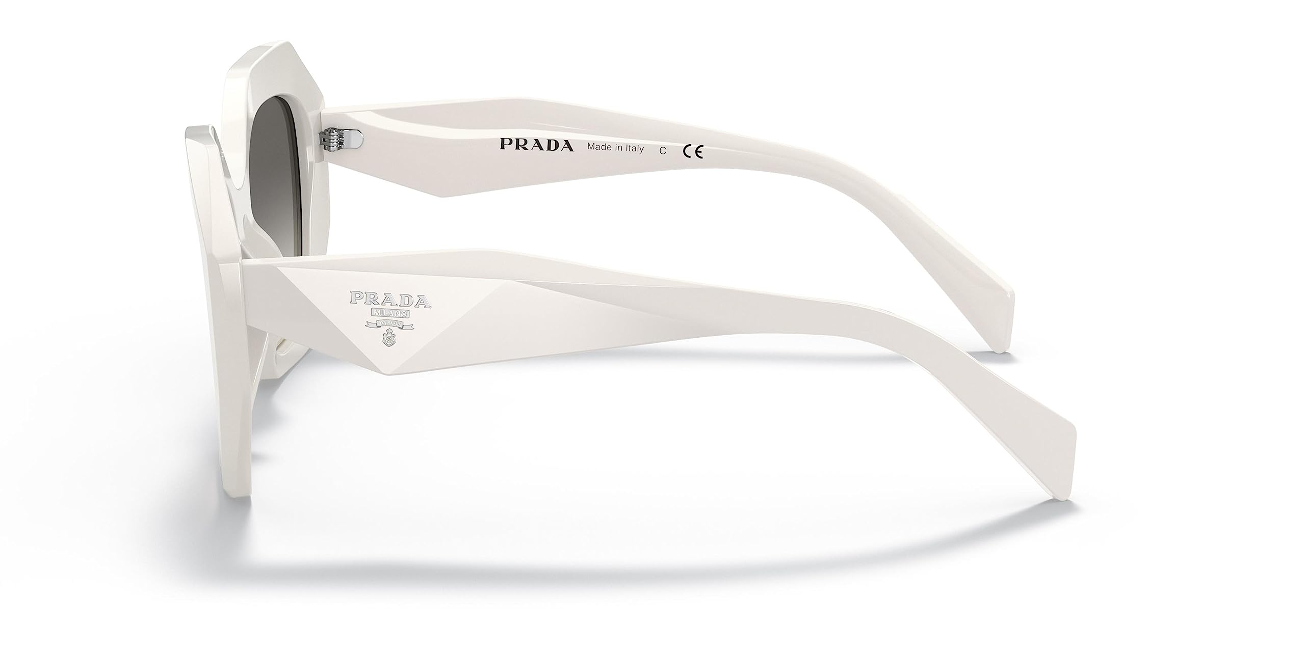 Prada PR 16WS Women's Sunglasses Talc/Grey Gradient 53