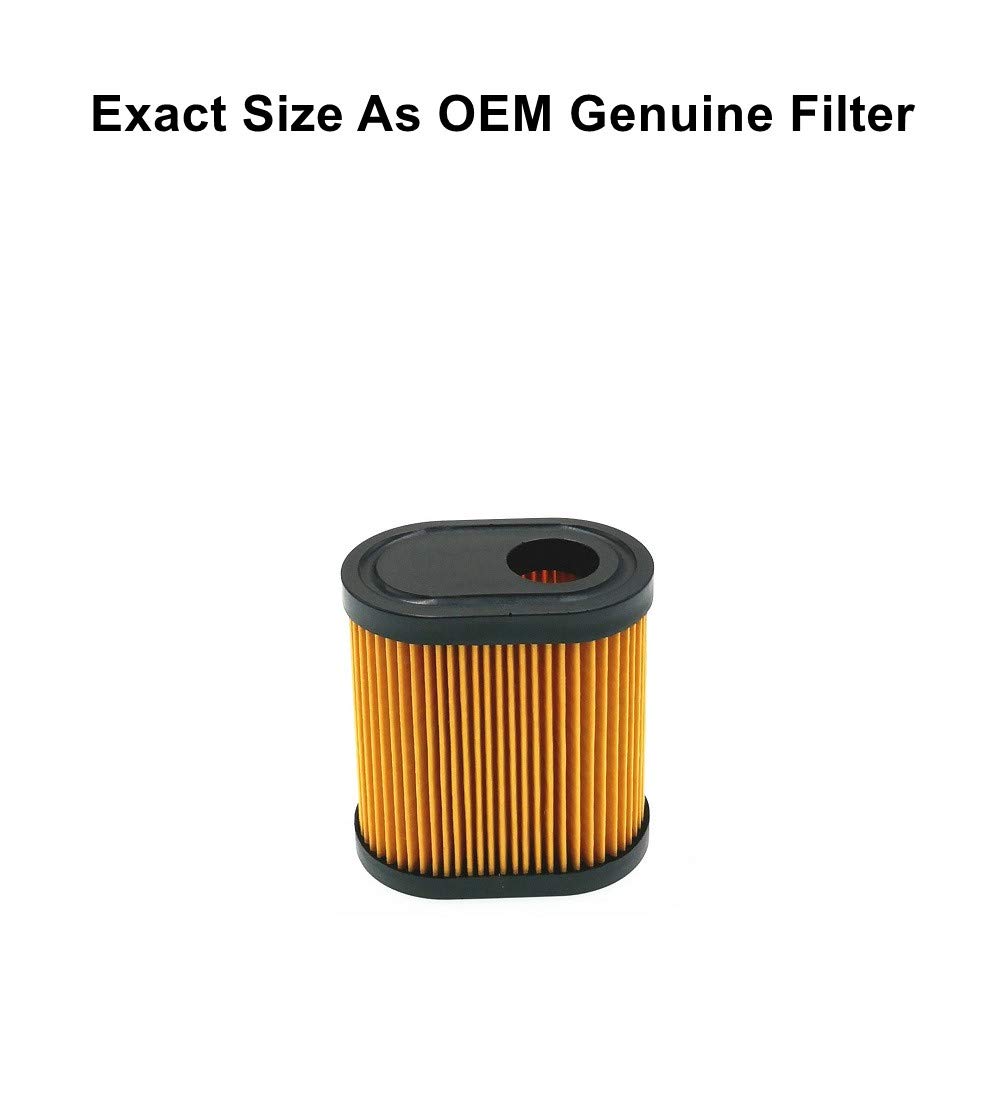 MOWFILL 4 Pack 36905 Air Filter Replace for Tecumseh 740083A,Craftsman 33331 Fits Tecumseh LEV100 LEV115 LEV120 LV195EA OVRM65 OVRM105 OVRM120 Lawn Mower Air Cleaner Element