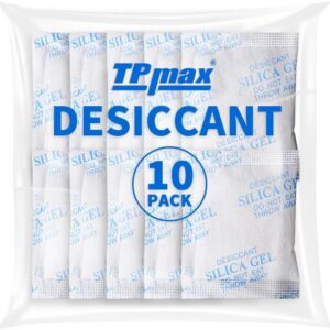 10 Packets 10 Gram Silica Gel Desiccant Pockets Bags Packs Absorber Dehumidifiers