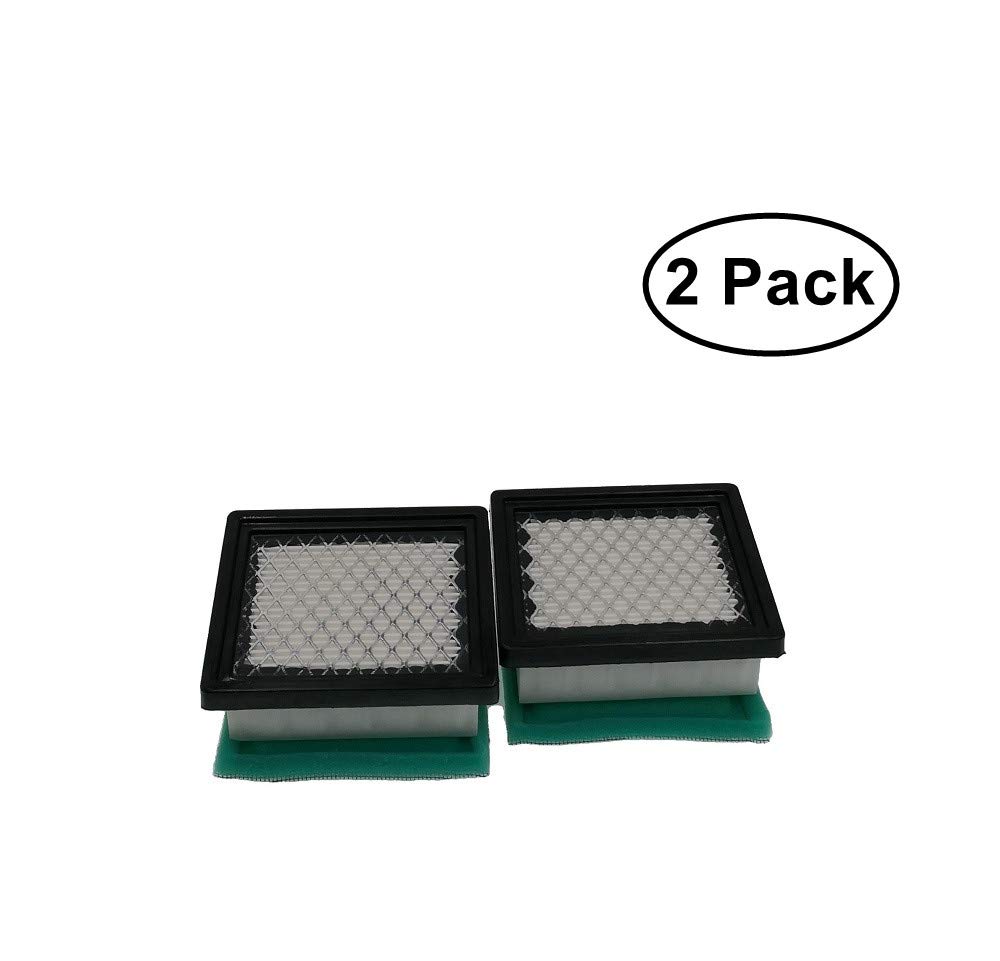 MOWFILL 2 Pack 36046 Air Filter Replace for Tecumseh 36046 740061 Stens 100-450 With 36634 Pre Filter Fits Tecumseh Oh95 Oh195 Ohh50 Ohh55 Ohh60 Ohh65 Vlv50 Vlv55 Vlv60 Vlv66 Vlv126 4 & 5.5 Hp Engines