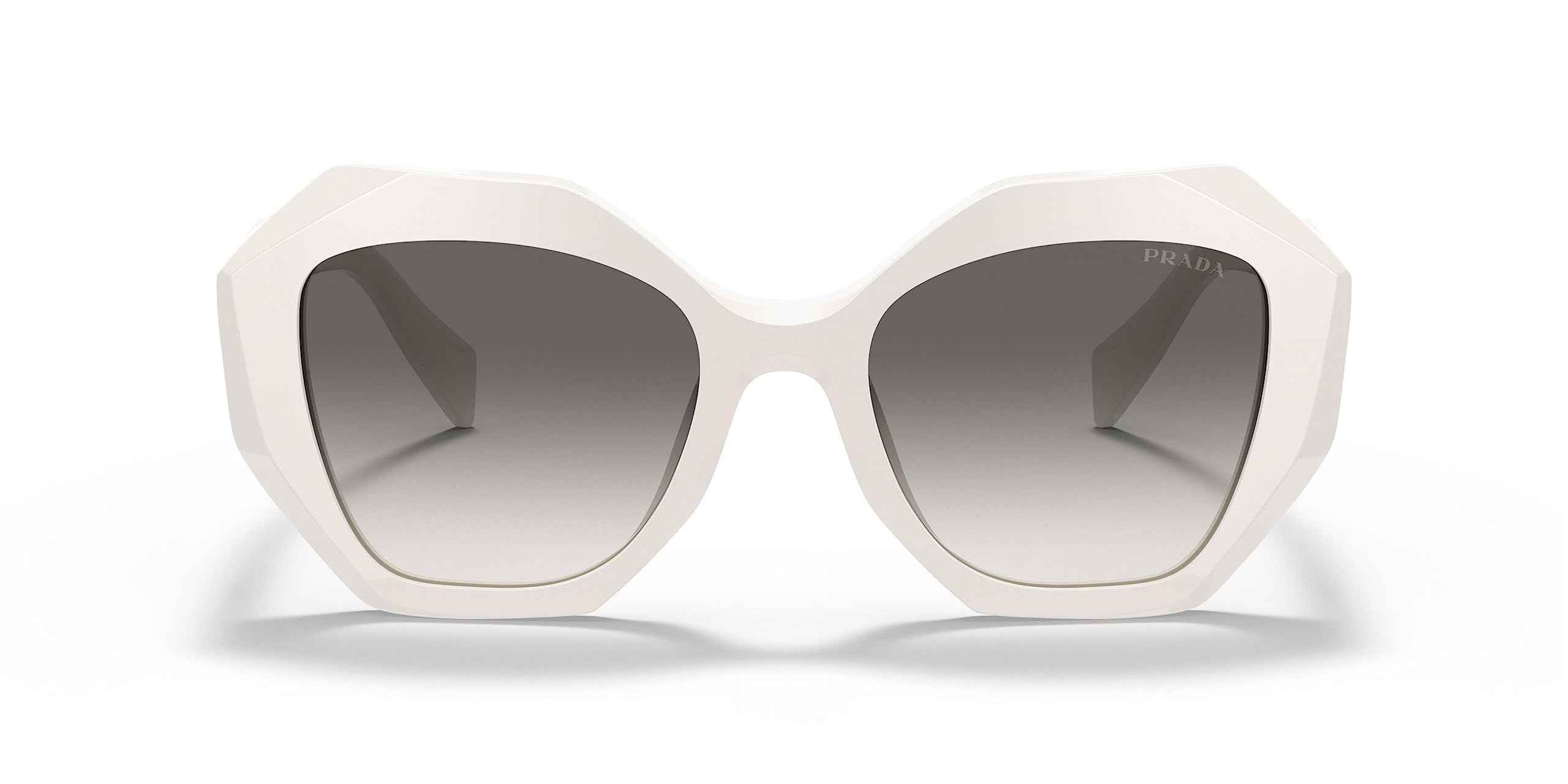 Prada PR 16WS Women's Sunglasses Talc/Grey Gradient 53