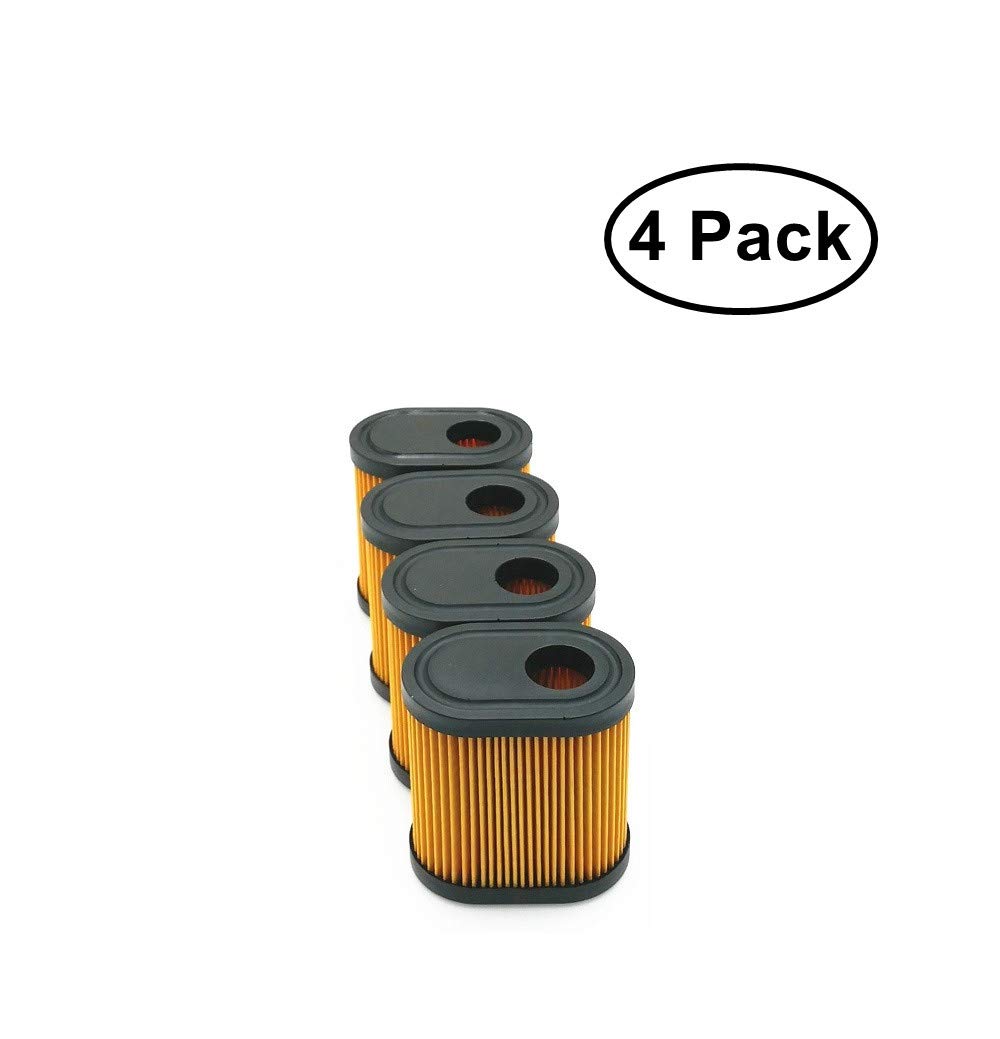 MOWFILL 4 Pack 36905 Air Filter Replace for Tecumseh 740083A,Craftsman 33331 Fits Tecumseh LEV100 LEV115 LEV120 LV195EA OVRM65 OVRM105 OVRM120 Lawn Mower Air Cleaner Element