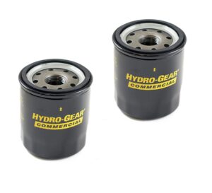 new 109-3321 (2) genuine oem hustler hydro gear 600976 52114 oil filters compatible with exmark check full model list in description + free lawn care e-book