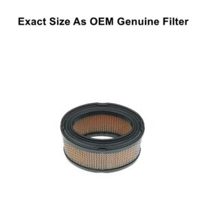 MOWFILL 2 Pack 33268 Air Filter Replace for Tecumseh 33268 33263 John Deere M49746 Oregon 30-100 Stens 100-115 Fits Tecumseh HM70 HM80 H80 VM80 HM100 HXL840 TVM195 8HP 9HP 10HP Engines Lawn Mower