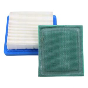 36046 Air Filter & 36634 Pre Filter Replacement for Tecumseh OH95 OH195 OHH50 OHH55 OHH60 OHH65 VLV50 VLV55 VLV60 VLV66 Vlv126 4&5.5 Hp Engines