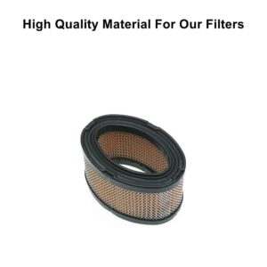 MOWFILL 2 Pack 33268 Air Filter Replace for Tecumseh 33268 33263 John Deere M49746 Oregon 30-100 Stens 100-115 Fits Tecumseh HM70 HM80 H80 VM80 HM100 HXL840 TVM195 8HP 9HP 10HP Engines Lawn Mower