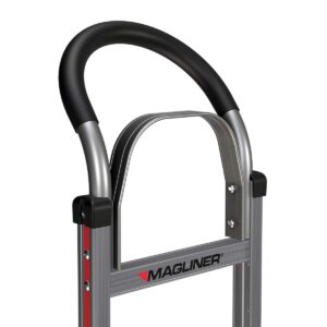 magliner u-loop handle with vinyl sleeve and u-brace for 2-wheel hand truck