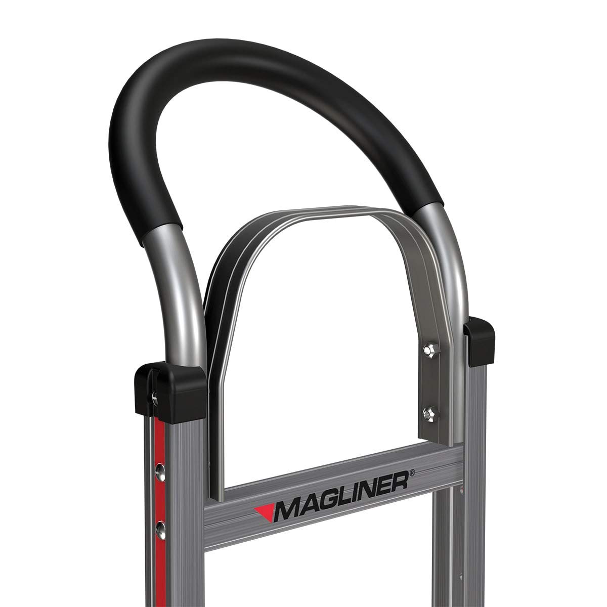 Magliner U-Loop Handle with Vinyl Sleeve and U-Brace for 2-Wheel Hand Truck