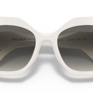 Prada PR 16WS Women's Sunglasses Talc/Grey Gradient 53