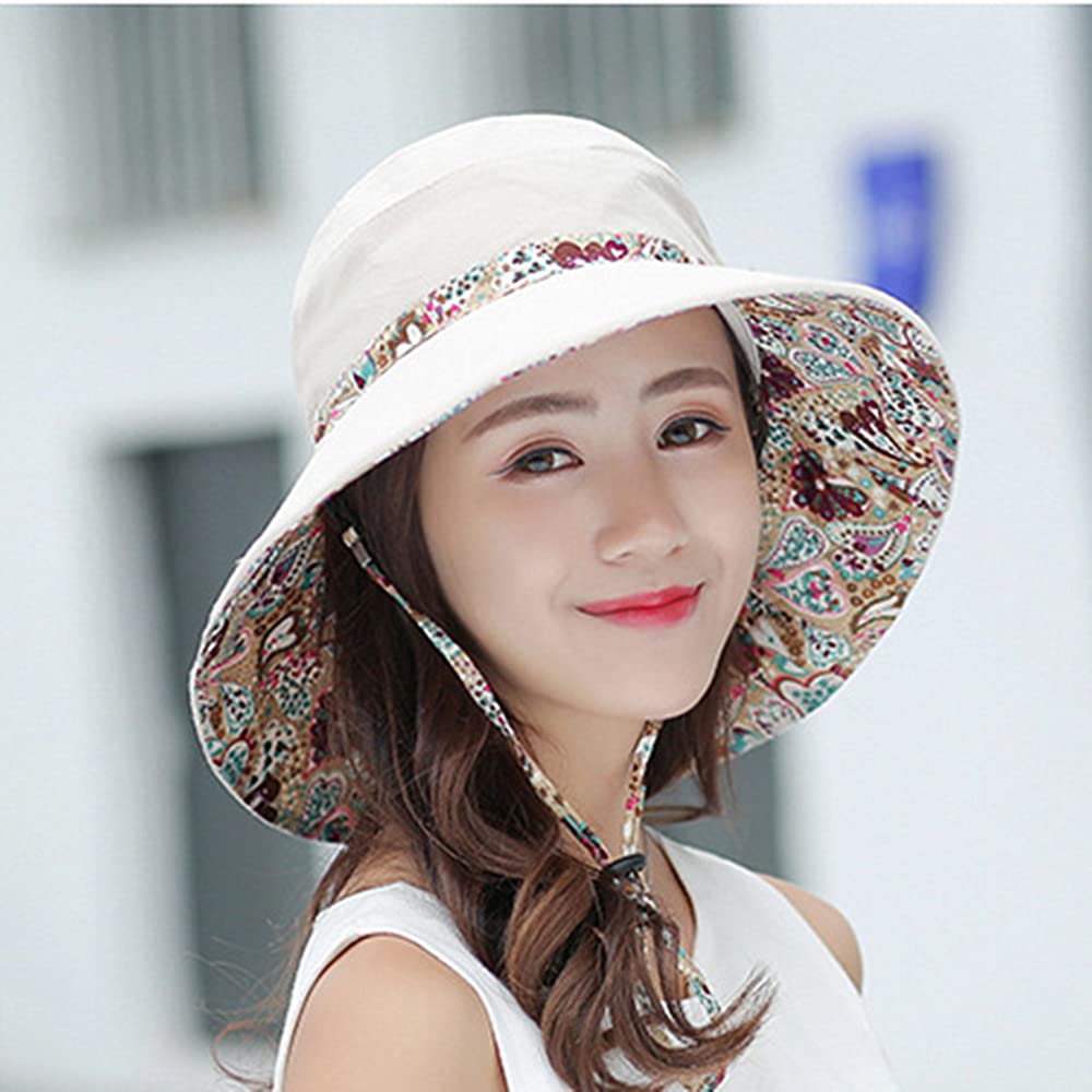 Outdoor UPF 50+ UV Sun Protection Waterproof Breathable Face Neck Flap Cover Folding Sun Hat for Men/Women