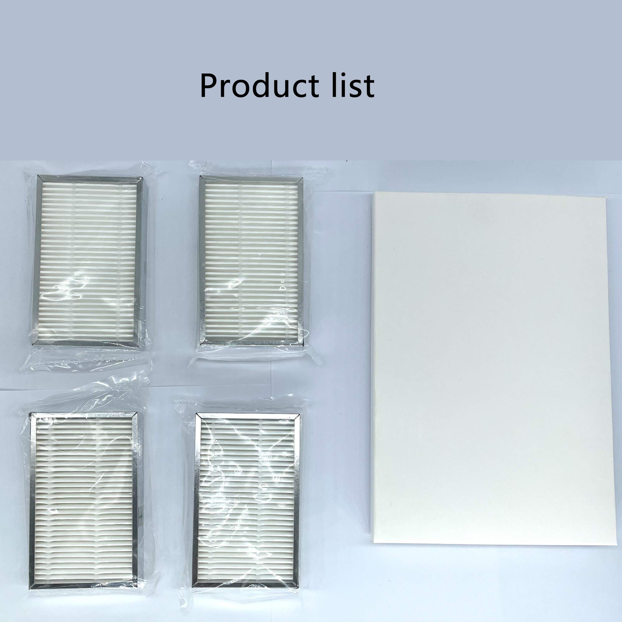 （4-Pack）Rsenr H13 HEPA Filter Compatible with Rsenr R18 and BROAD AirPro Filter,Compatible Rsenr R18 and BROAD FB2 Electric AirPro Accessories