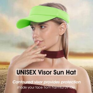 NTLWKR Sun Visor Hat Adjustable Velcro Outdoor Sports Cap for Men Women Adults