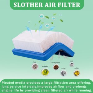 36046 Air Filter & 36634 Pre Filter Replacement for Tecumseh OH95 OH195 OHH50 OHH55 OHH60 OHH65 VLV50 VLV55 VLV60 VLV66 Vlv126 4&5.5 Hp Engines