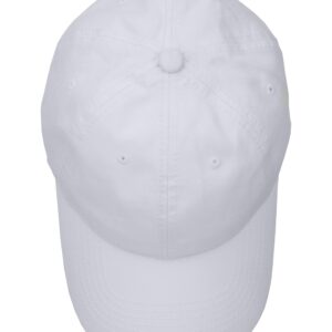 Gelante Cotton Twill Washed Unstructure Baseball Cap - Adjustable Blank Hat for Men Women - Wholesale Bulk Lot 6 Pack (White)