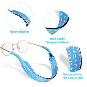 Weewooday 6 Pieces Kids Eyeglass Strap Nonslip Sunglasses Holder Lanyard Retainer