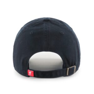 47 Brand EPL FC Liverpool Clean Up Cap EPL-RGW04GWS-BKC, Mens, Navy/Red,