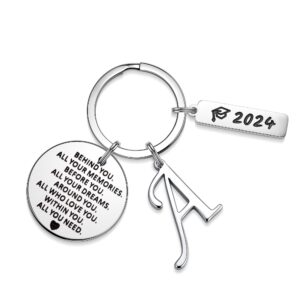 m mooham graduation gifts for her, graduation keychain class of 2024 graduation gifts for him high school graduation gifts (a)