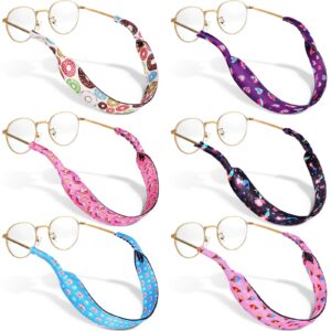 weewooday 6 pieces kids eyeglass strap nonslip sunglasses holder lanyard retainer