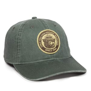 outdoor cap standard smokey02 dark green, one size fits