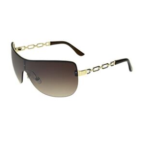 sofia vergara x foster grant women's veronica sunglasses pilot, shiny gold, 136 mm